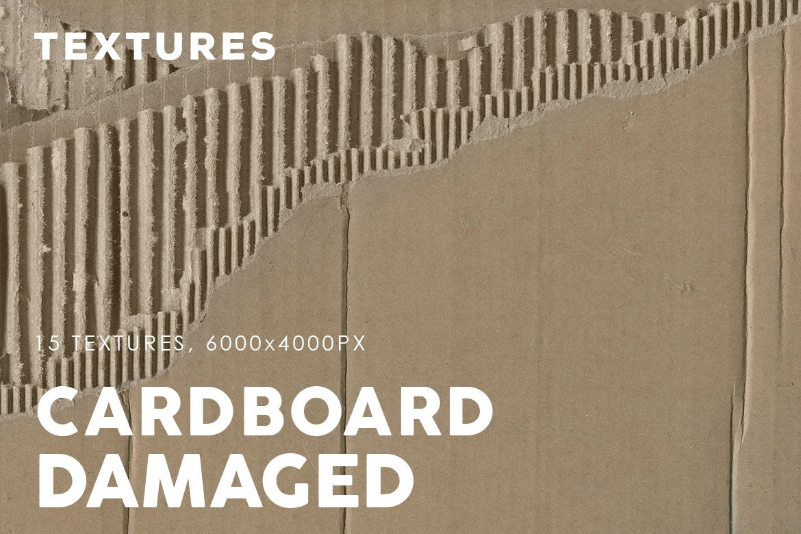 Damaged Cardboard Textures 2