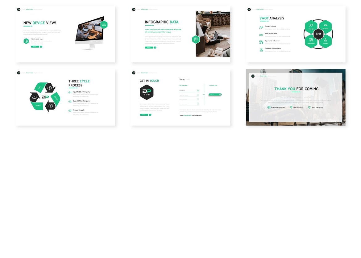 Dream Project - Business Powerpoint Template