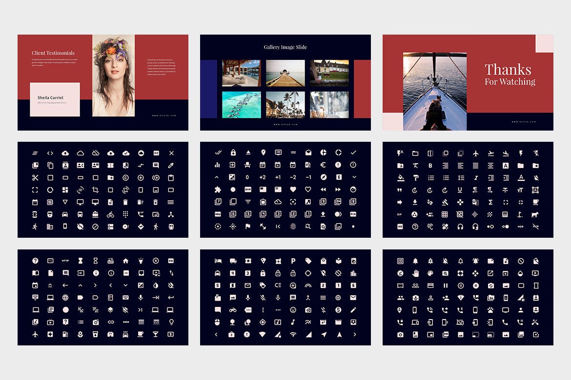 Evoza : Luxury Lifestyle Google Slides