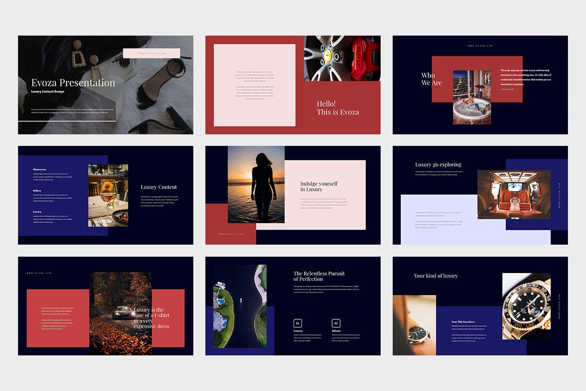 Evoza : Luxury Lifestyle Keynote