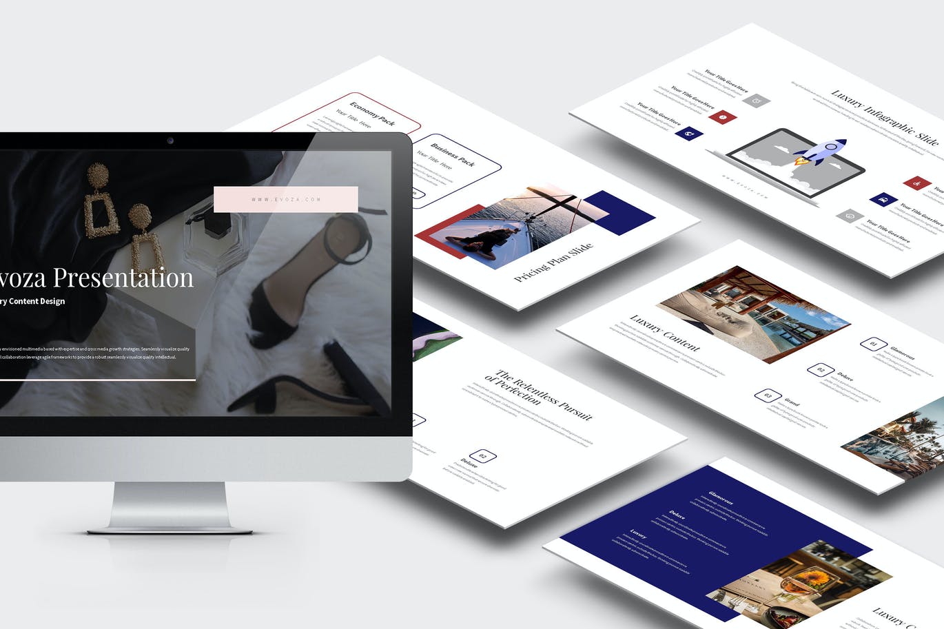 Evoza : Luxury Lifestyle Powerpoint