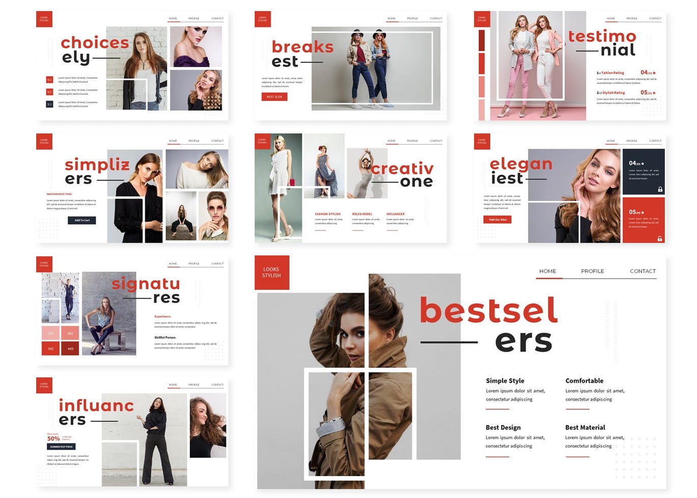 Fashionlist | Powerpoint Template