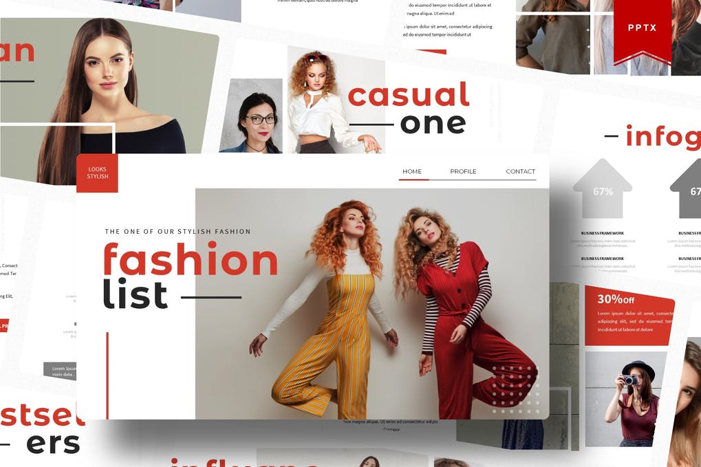 Fashionlist | Powerpoint Template