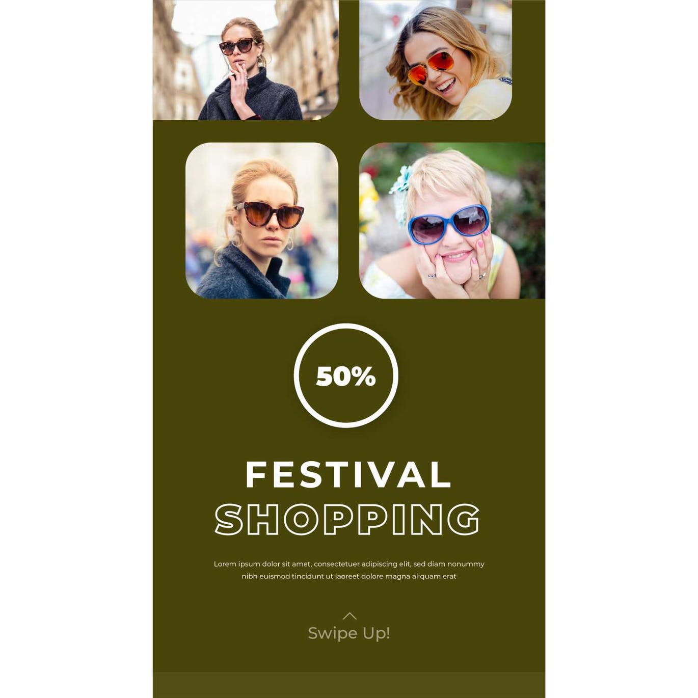 Fest Shop Instagram Story Powerpoint Template