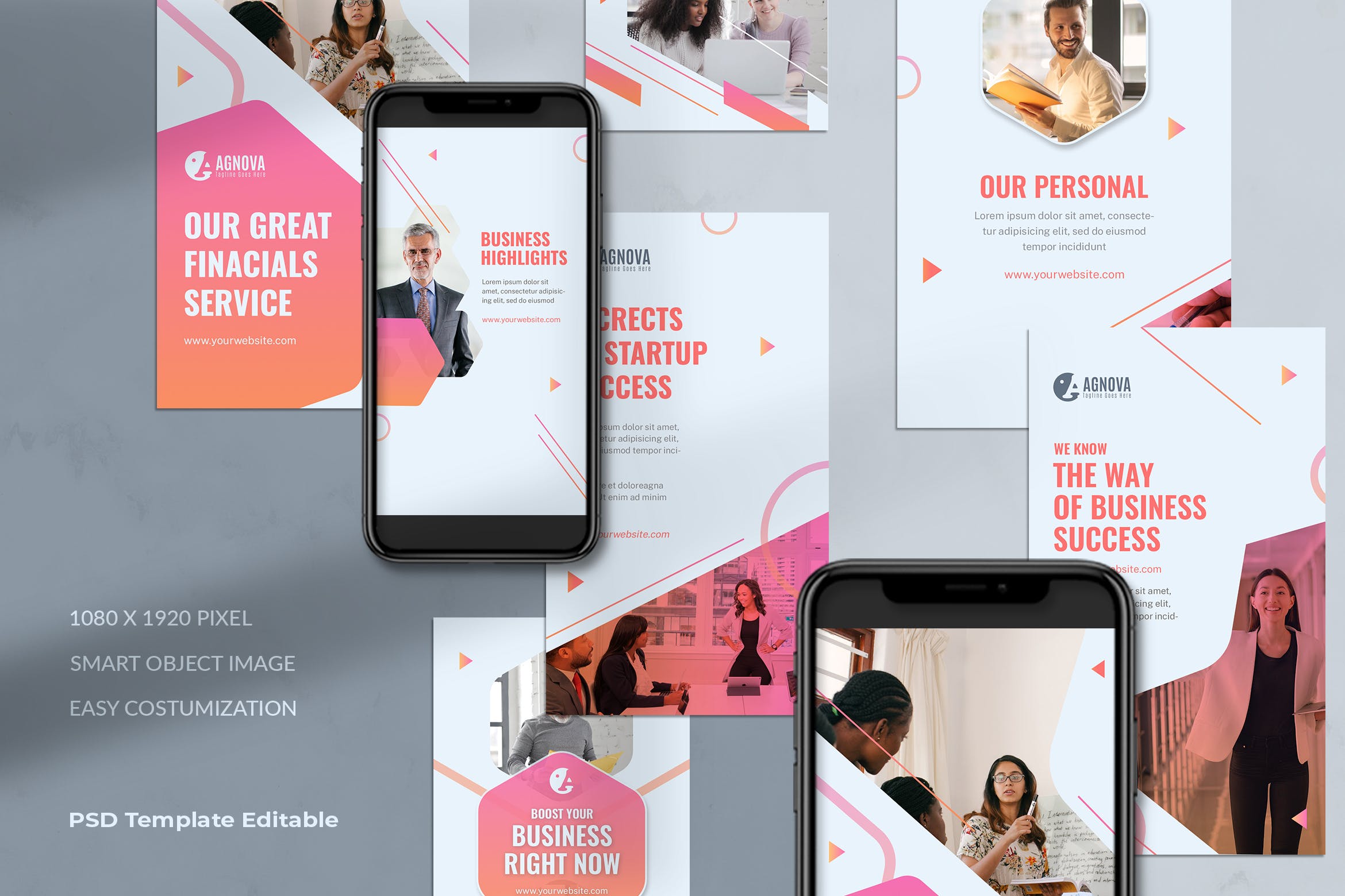 Finance Instagram Stories Template