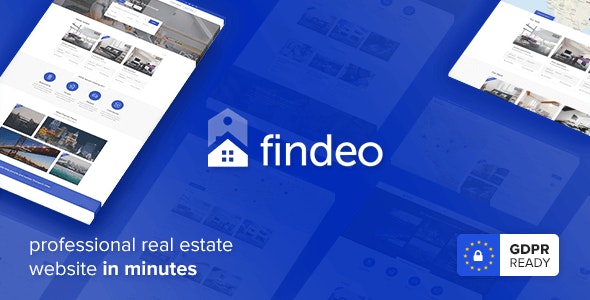 Findeo v1.2.42 - Real Estate WordPress Template