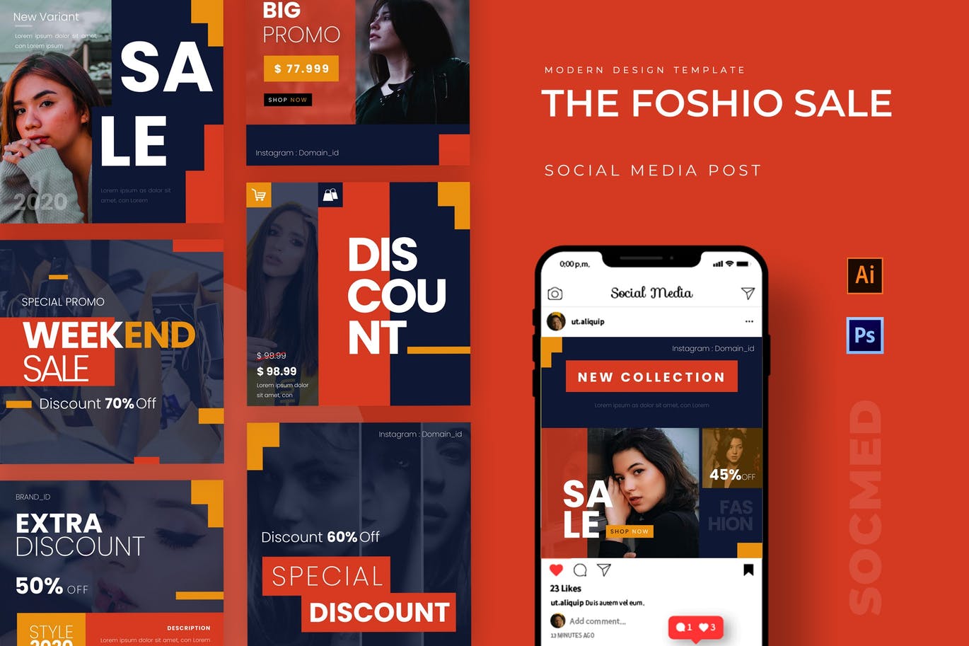 Foshio Sale Instagram Post