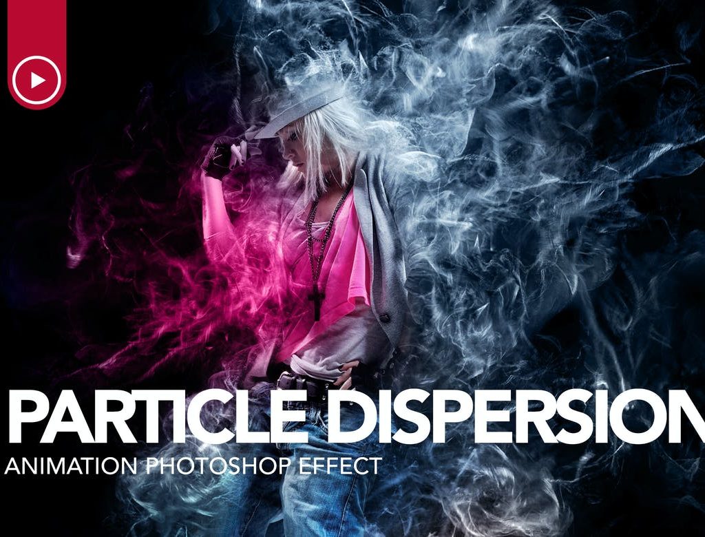 Gif Animated Particle Dispersion