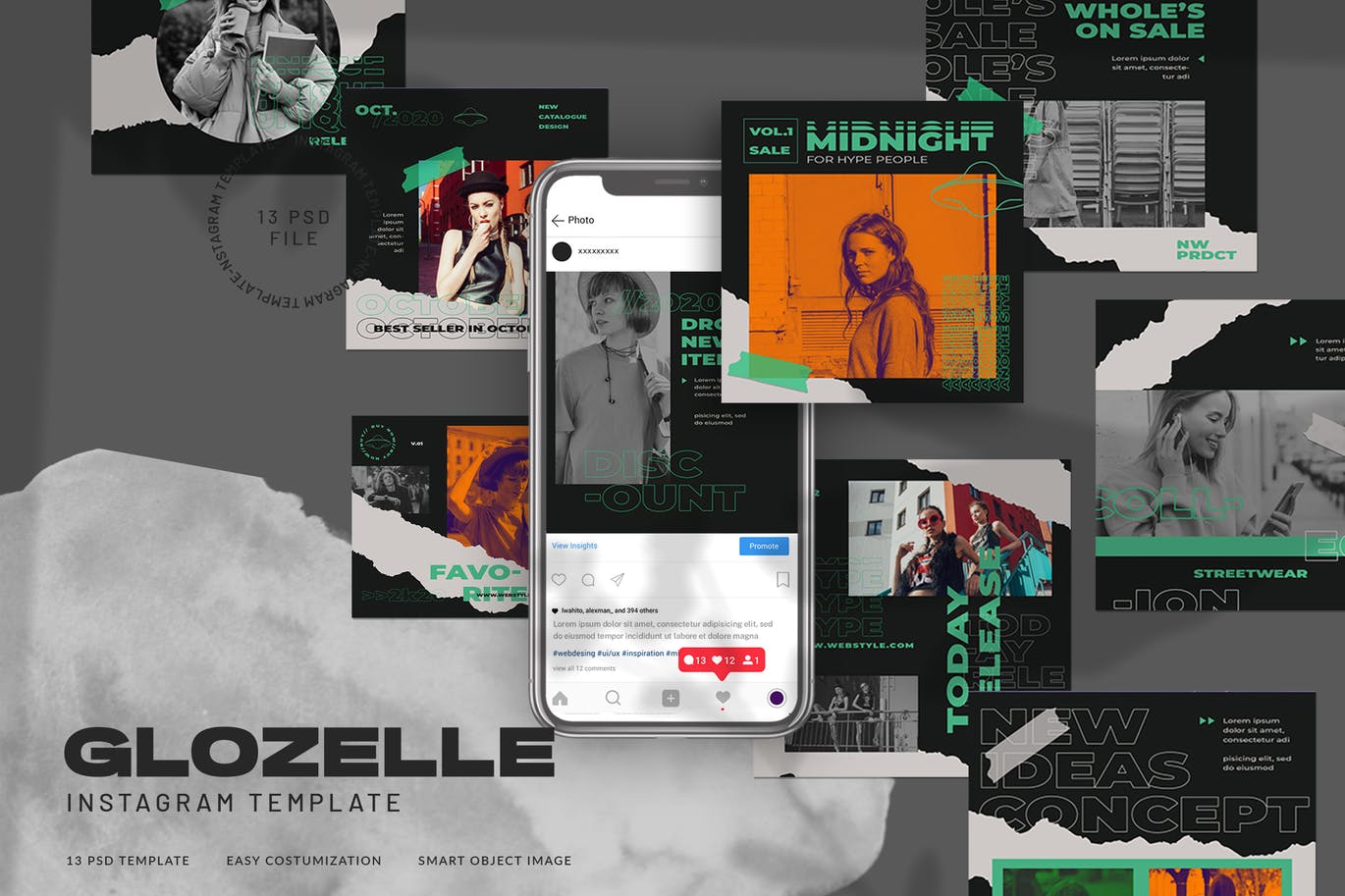 Glozelle Instagram Stories Fashion Streetwear