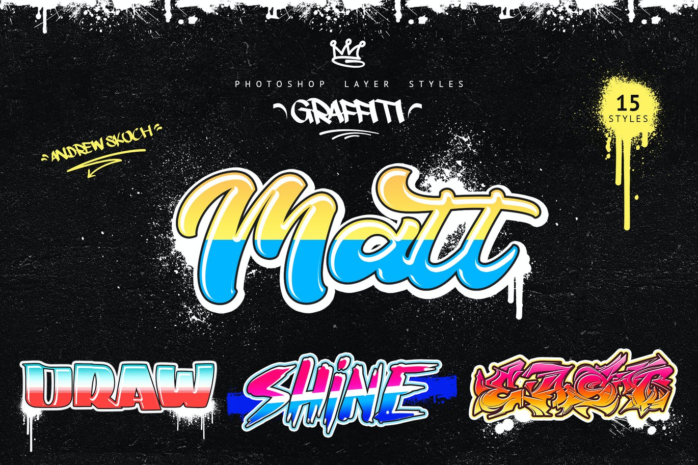 Graffiti - Photoshop Layer Styles