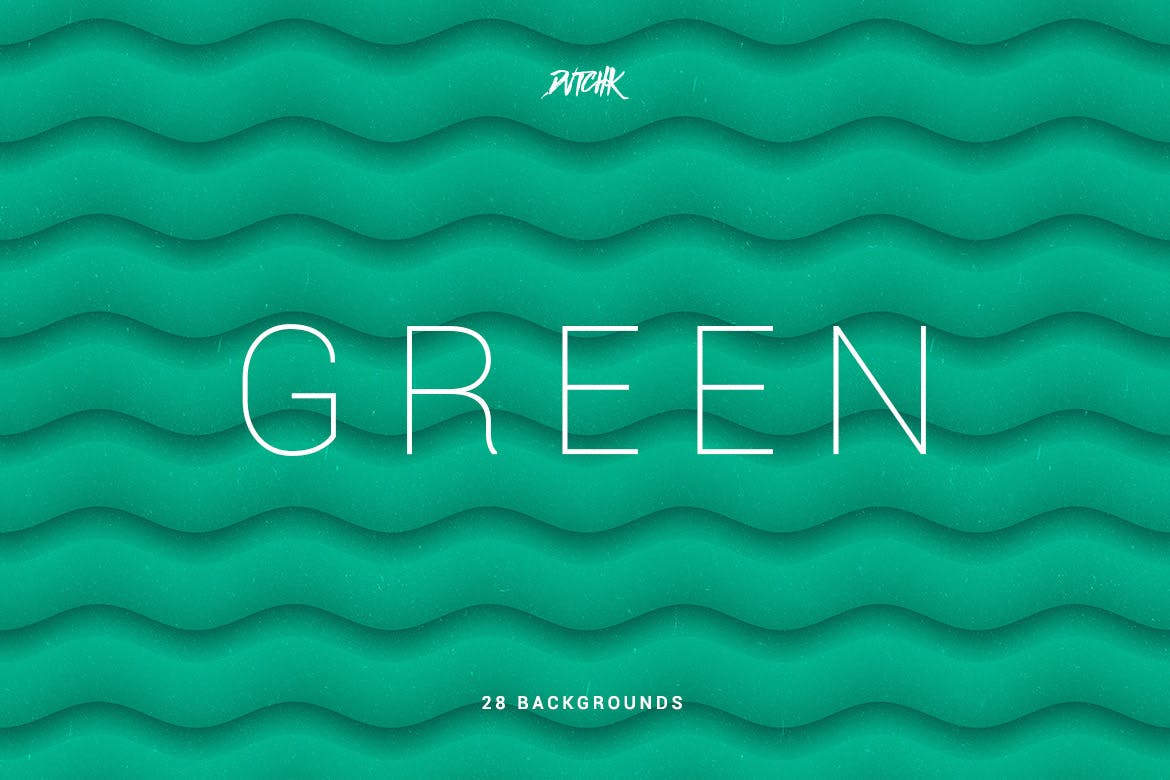 Green | Soft Abstract Wavy Backgrounds
