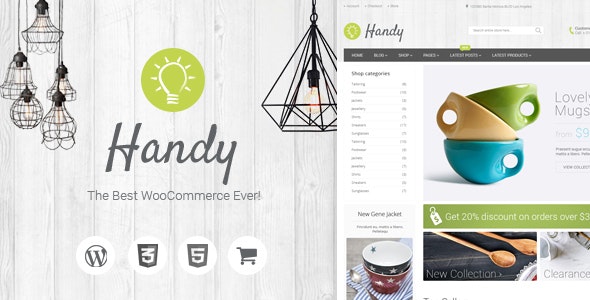 Handmade - Shop WordPress WooCommerce Theme