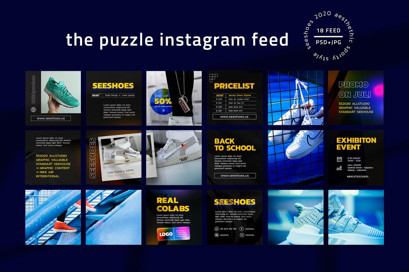 Hype Fashion Instagram Puzzle