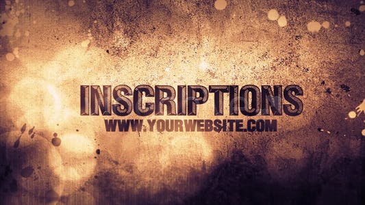 Inscriptions
