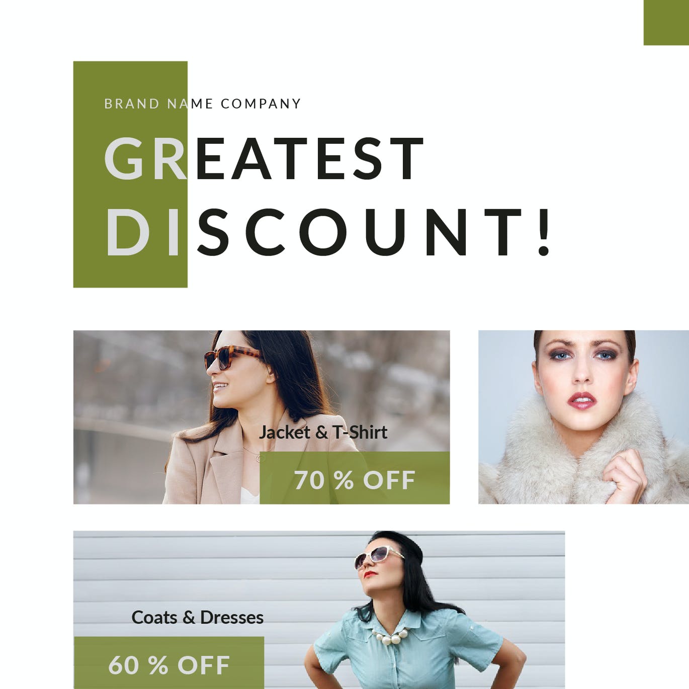 Instagram Lookbook Feed Powerpoint Template