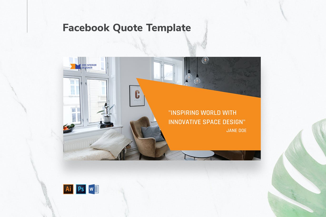 Interior Designer Firm Facebook Quote