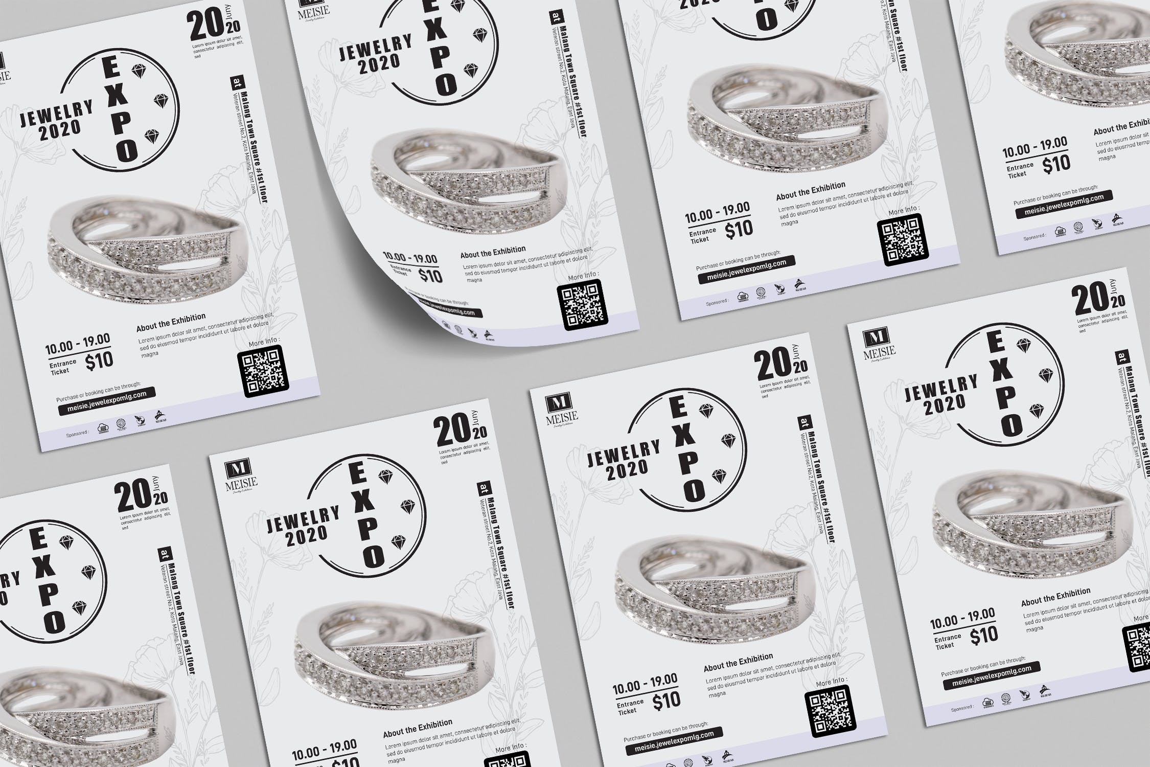 Jewelry Exhibition Poster