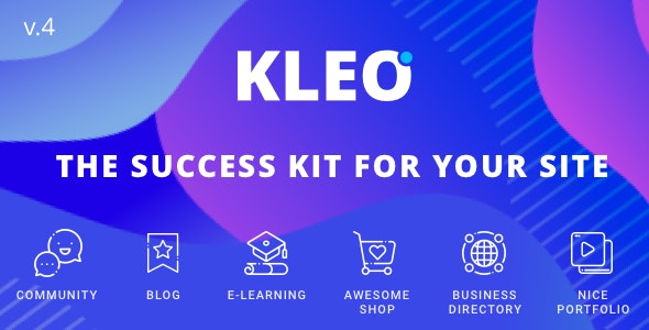 KLEO v4.9.90 NULLED - Multipurpose BuddyPress Theme