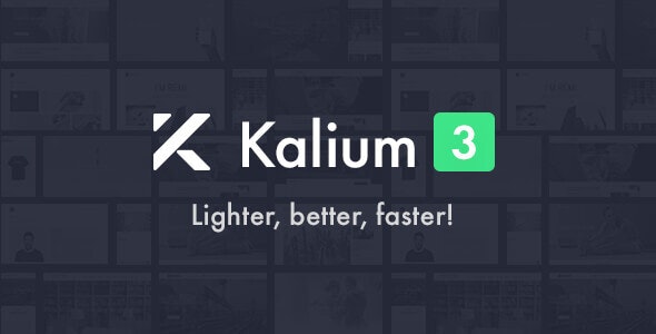 Kalium v3.0.5 NULLED - creative template for WordPress