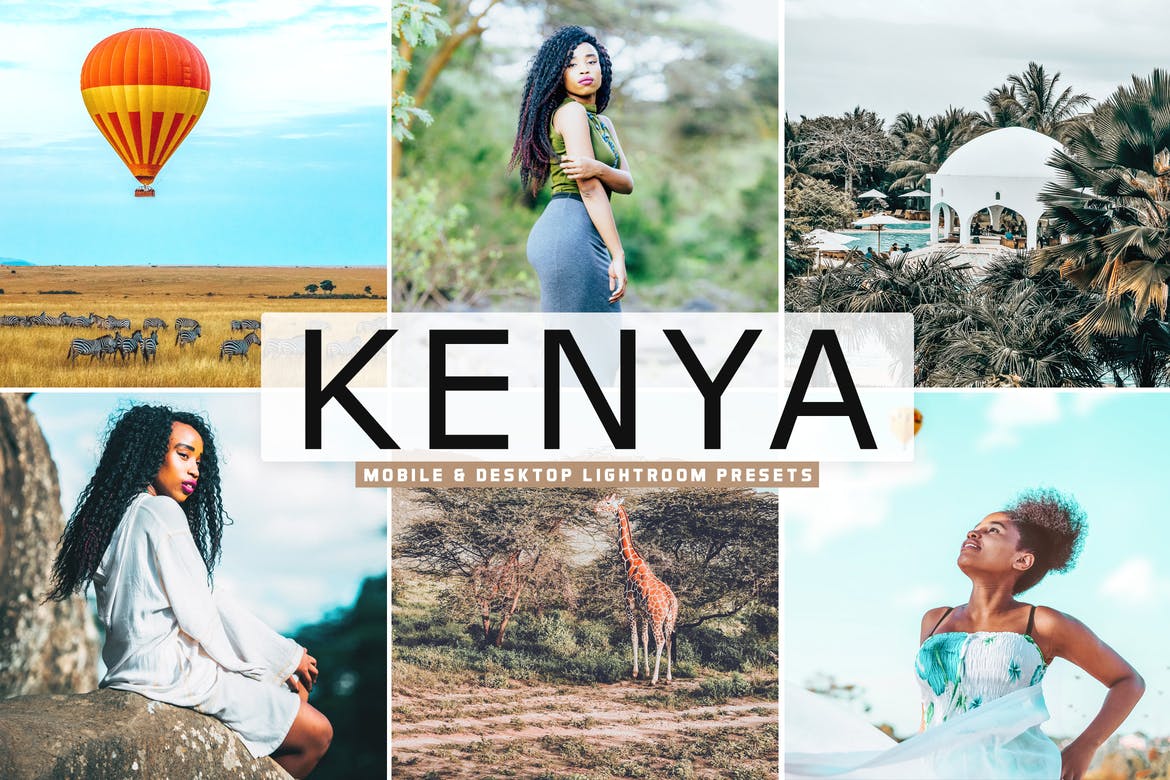 Kenya Mobile & Desktop Lightroom Presets