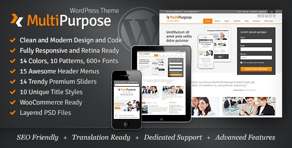 Khaki - Responsive Multi-Purpose WordPress Theme