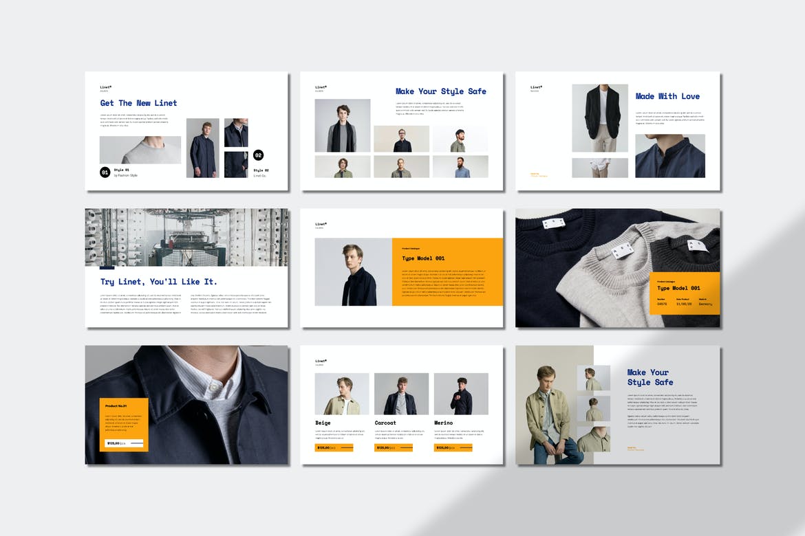 Linet Lookbook - Keynote 3