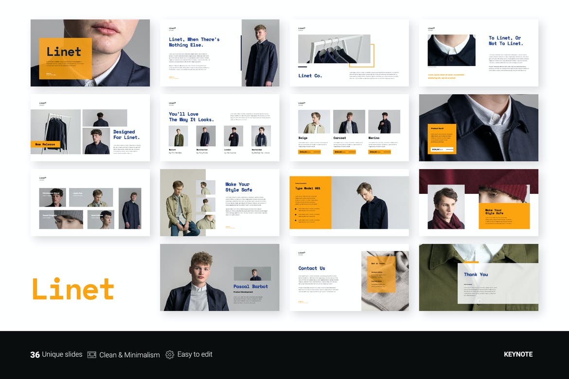 Linet Lookbook - Keynote