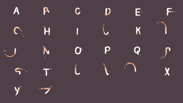 Liquid Alphabet