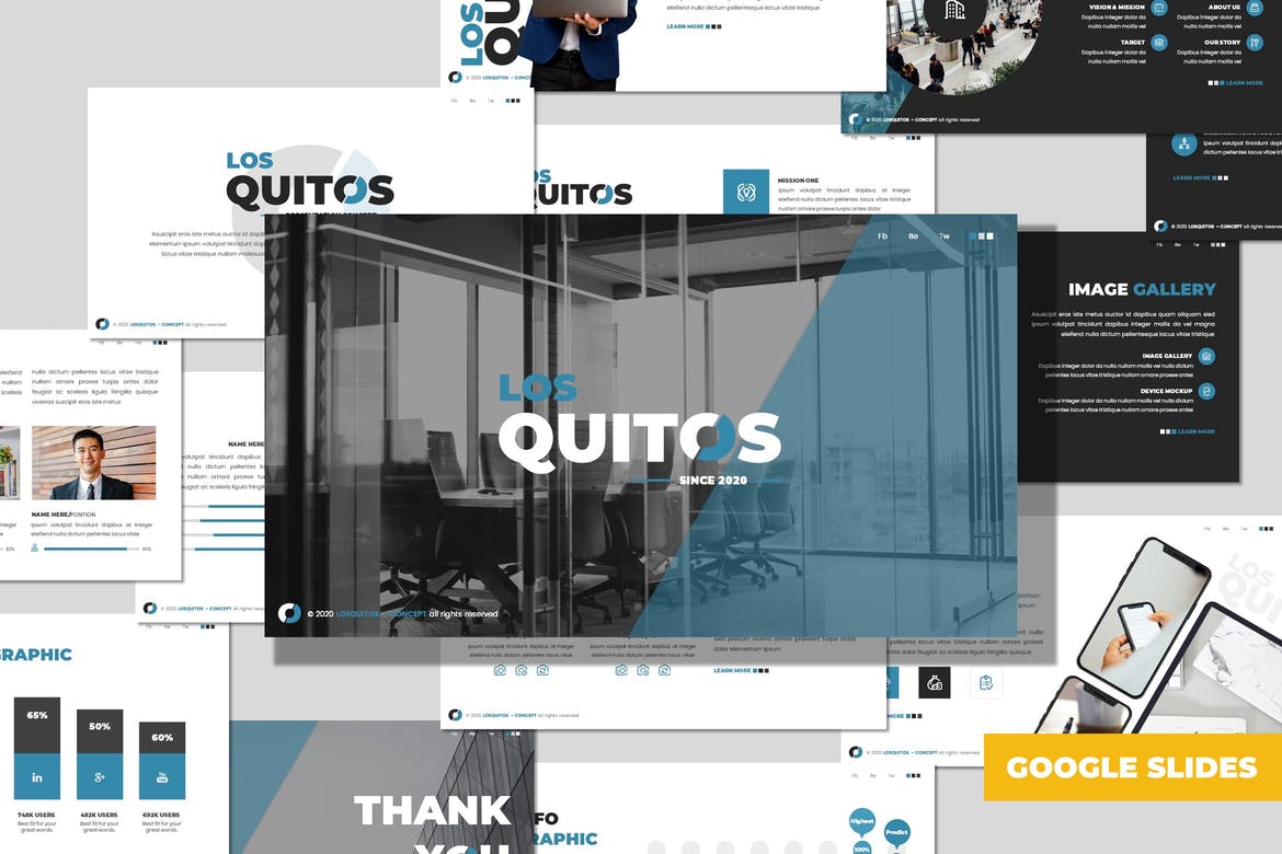 Los Quitos - Business Google Slides Template