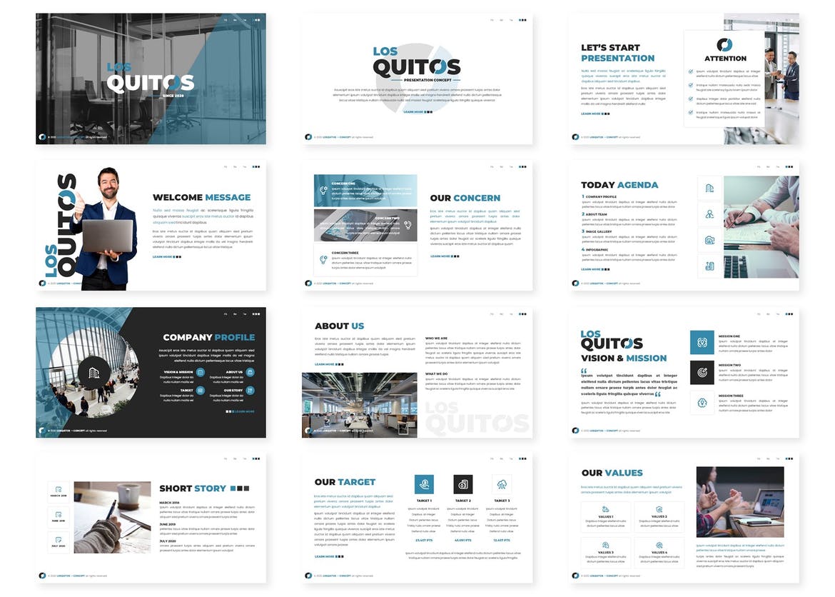Los Quitos - Business Keynote Template