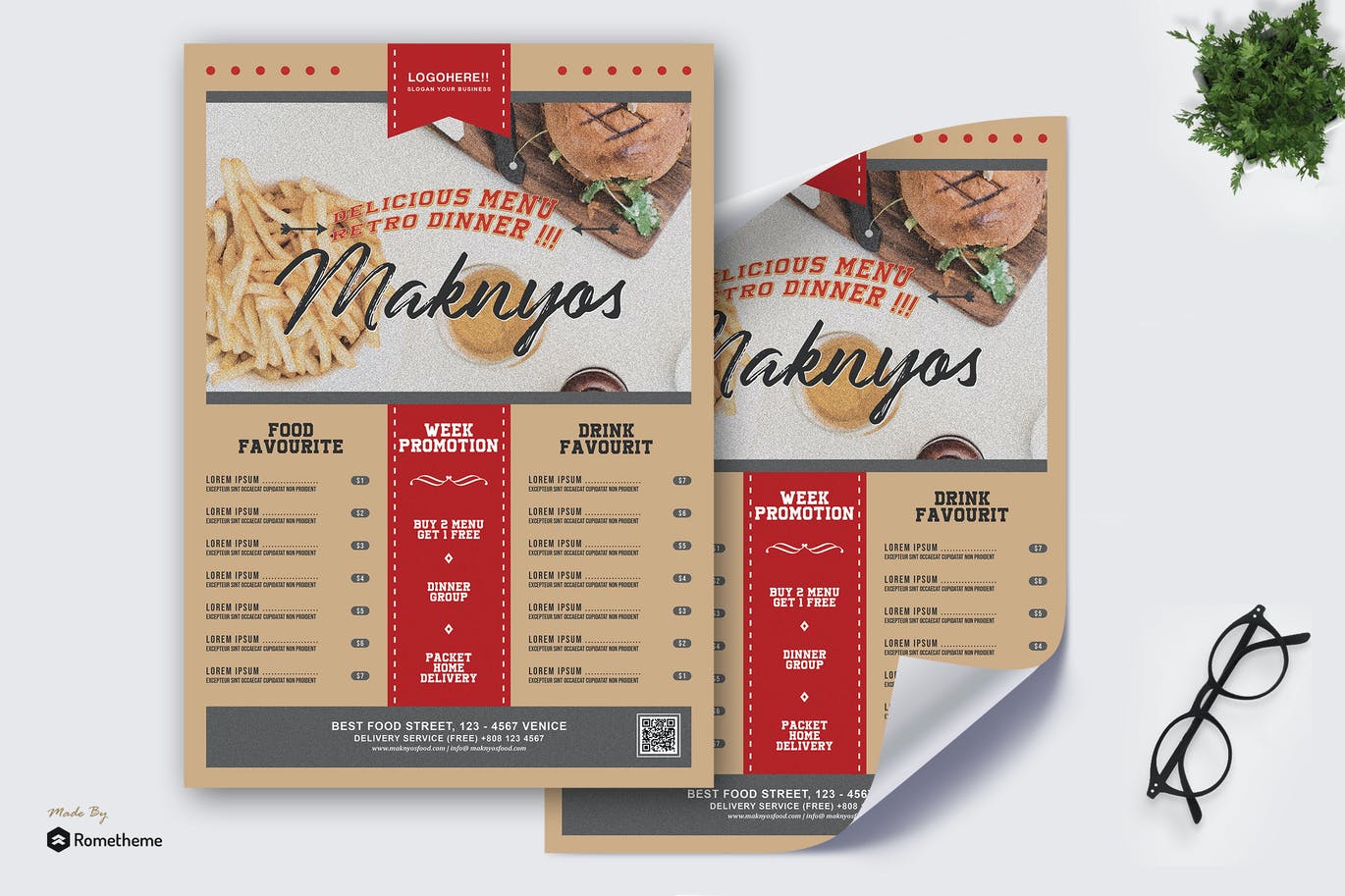 Maknyos - Menu Food Poster HR