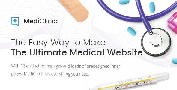 MediClinic v1.5 - Medical WordPress Theme
