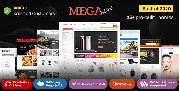 Mega Shop - WooCommerce Responsive Theme