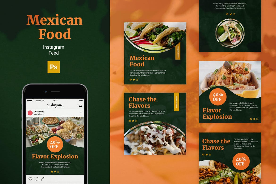Mexican Food Instagram Feed