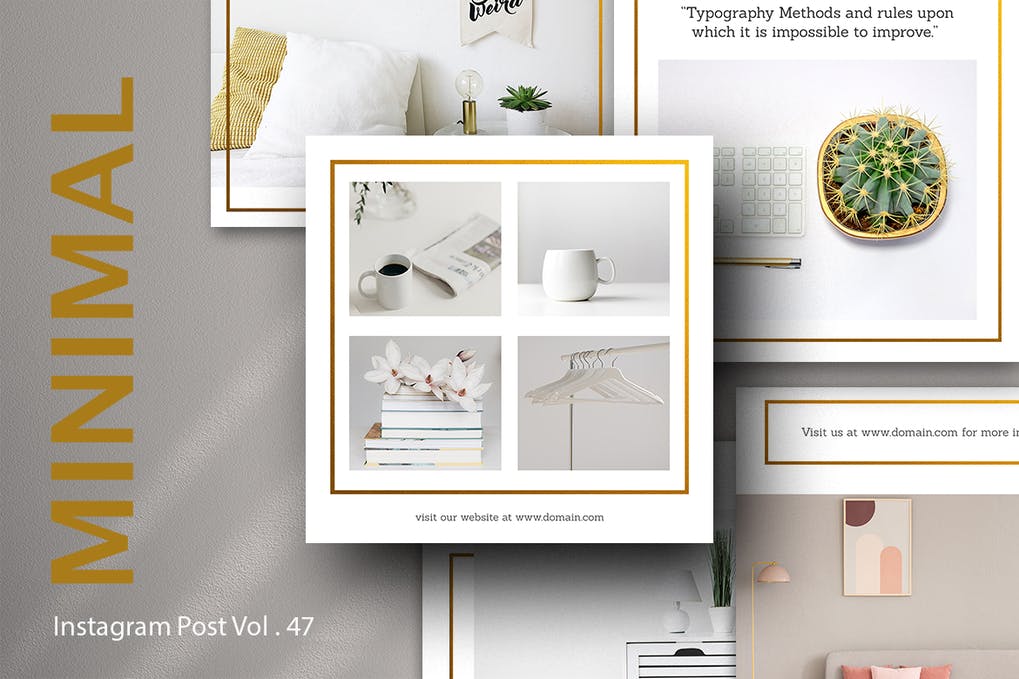 Minimal Instagram Post Vol. 47