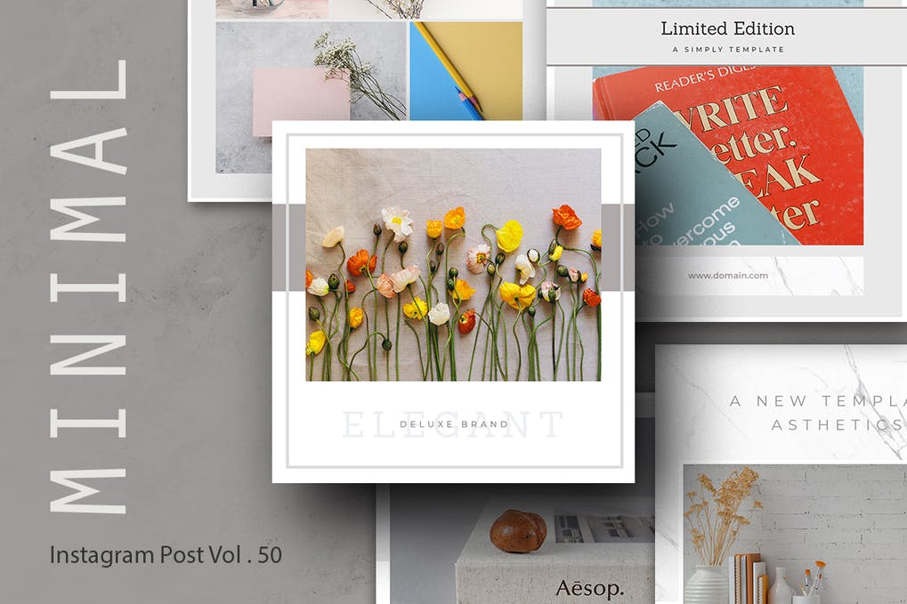 Minimal Instagram Post Vol. 50