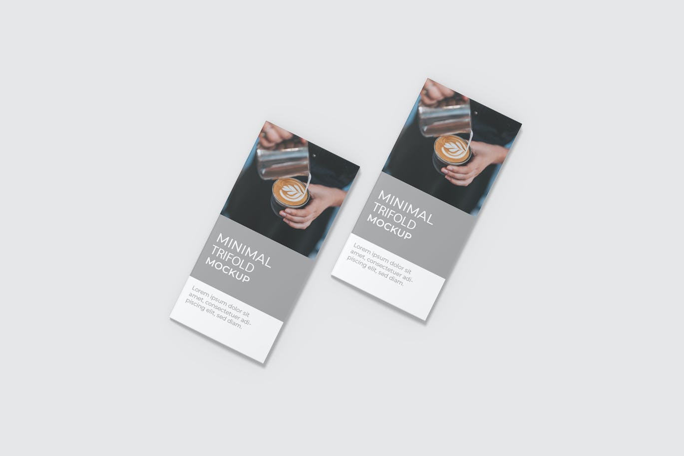 Minimal Trifold Mockup V1