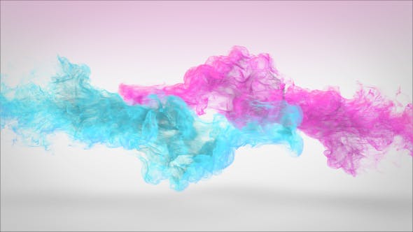 Mixing Particles Logo Reveal