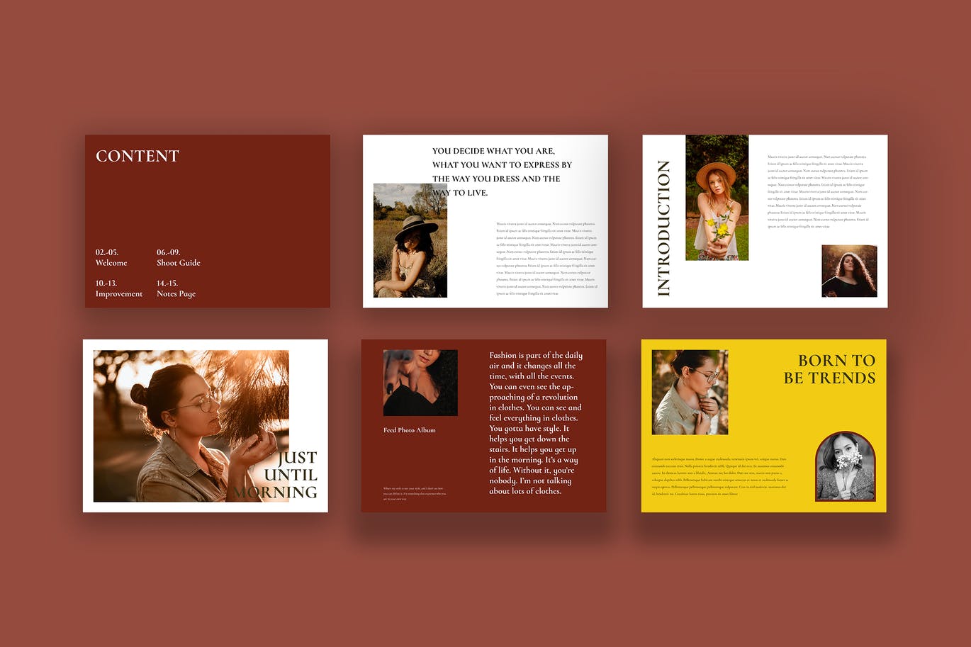 More shine - Photo Album Template