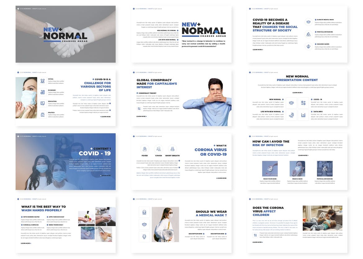 New Normal - Health Google Slides Template