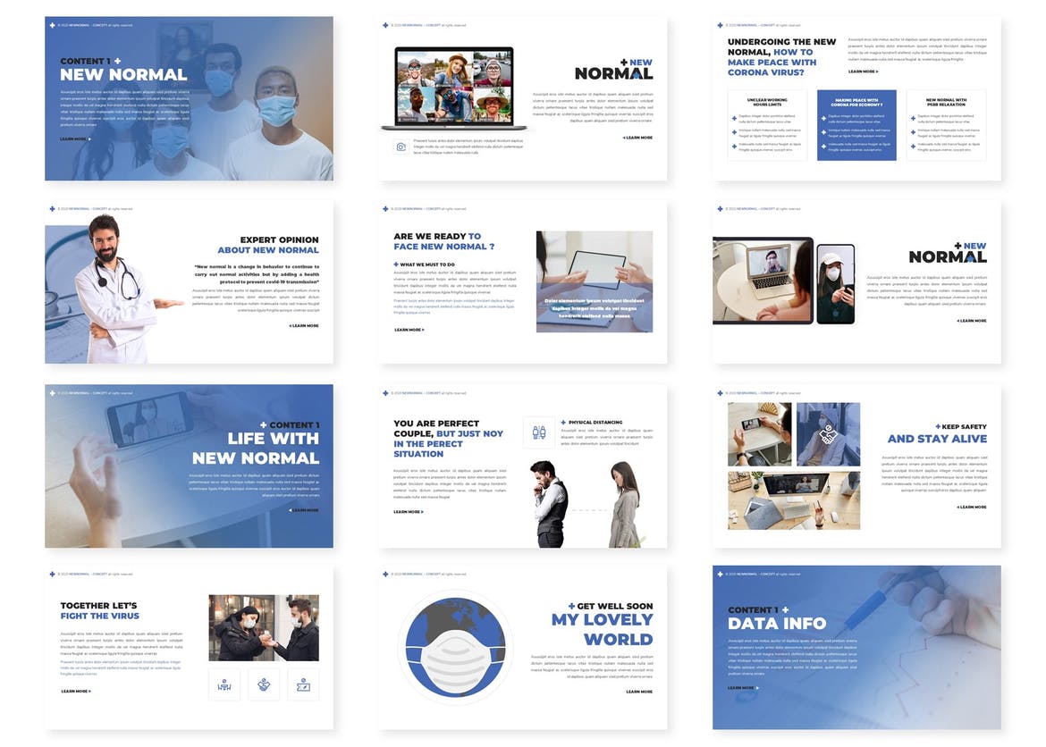 New Normal - Health Powerpoint Template