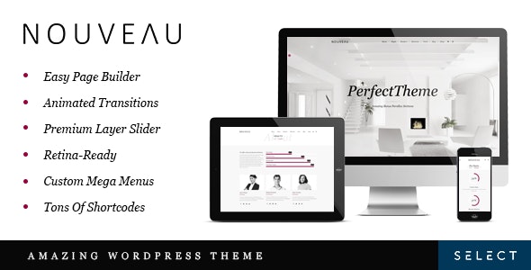 Nouveau v4.0.4 - Multipurpose WordPress Theme