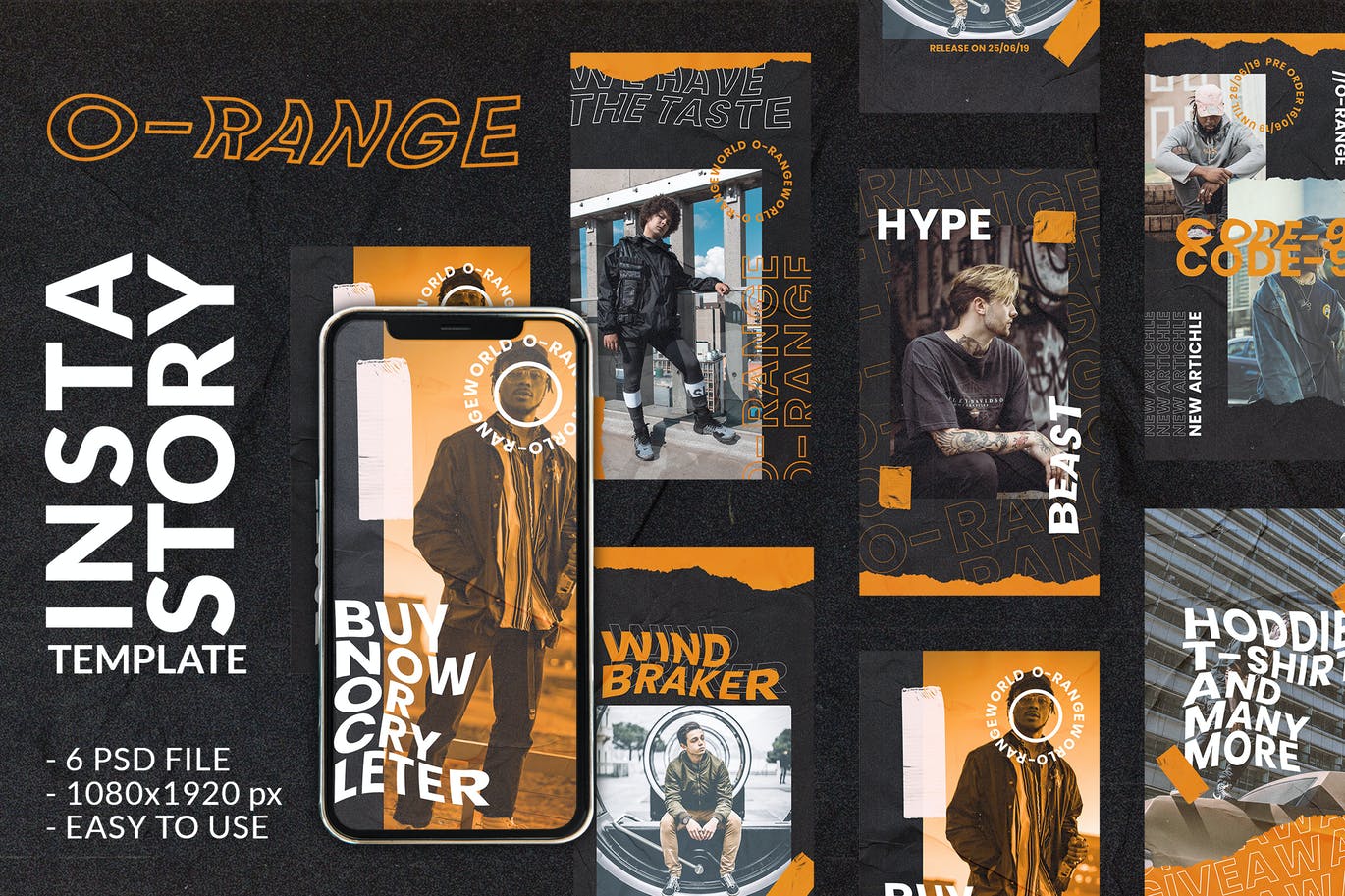 O-Range Instagram Story and feed Post Template