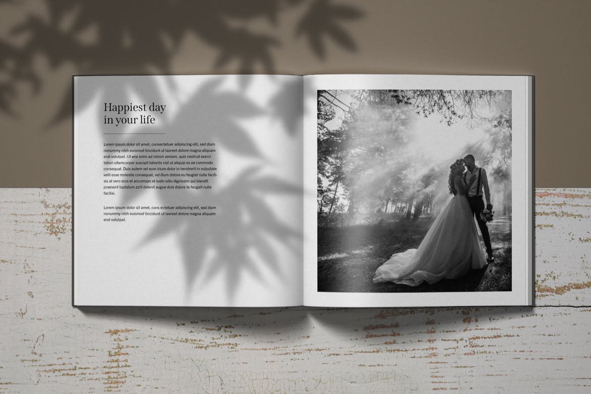 Open Catalogue and Magazine Page Mockup