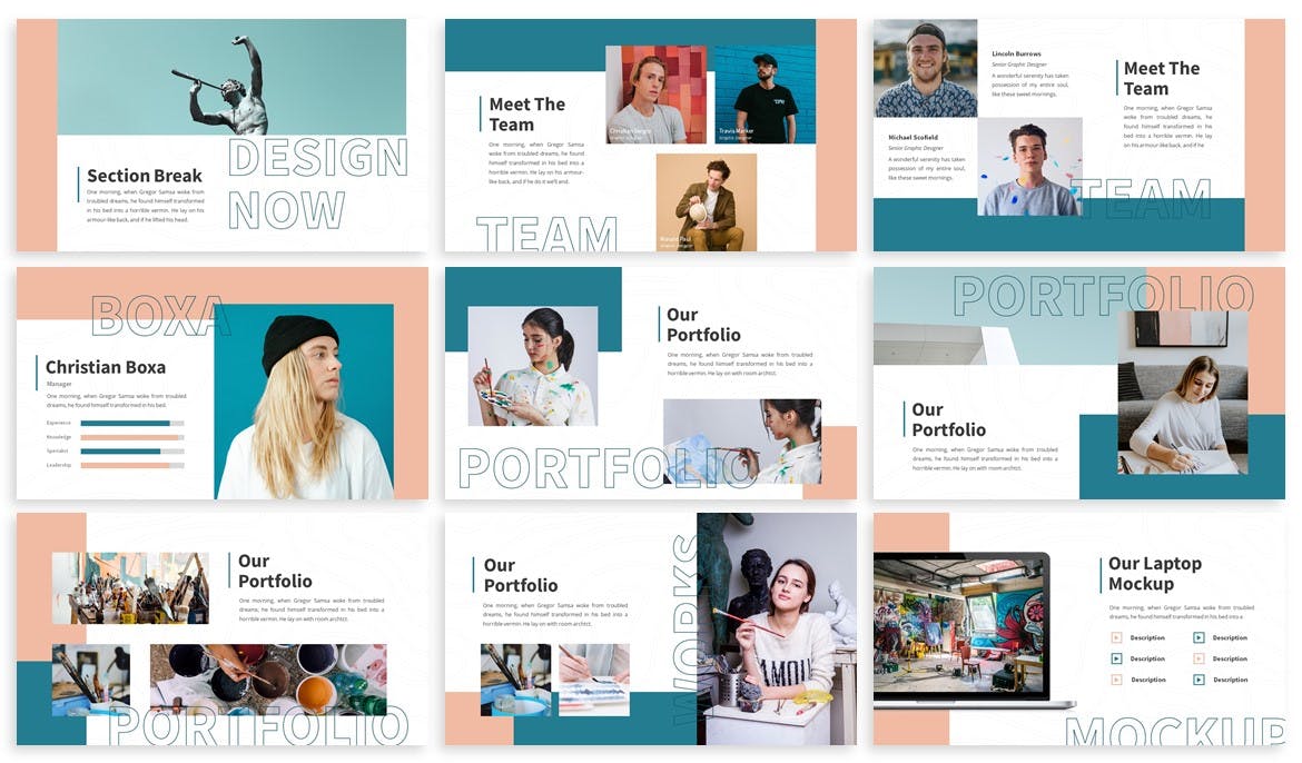 Outbox - Creative Keynote Template