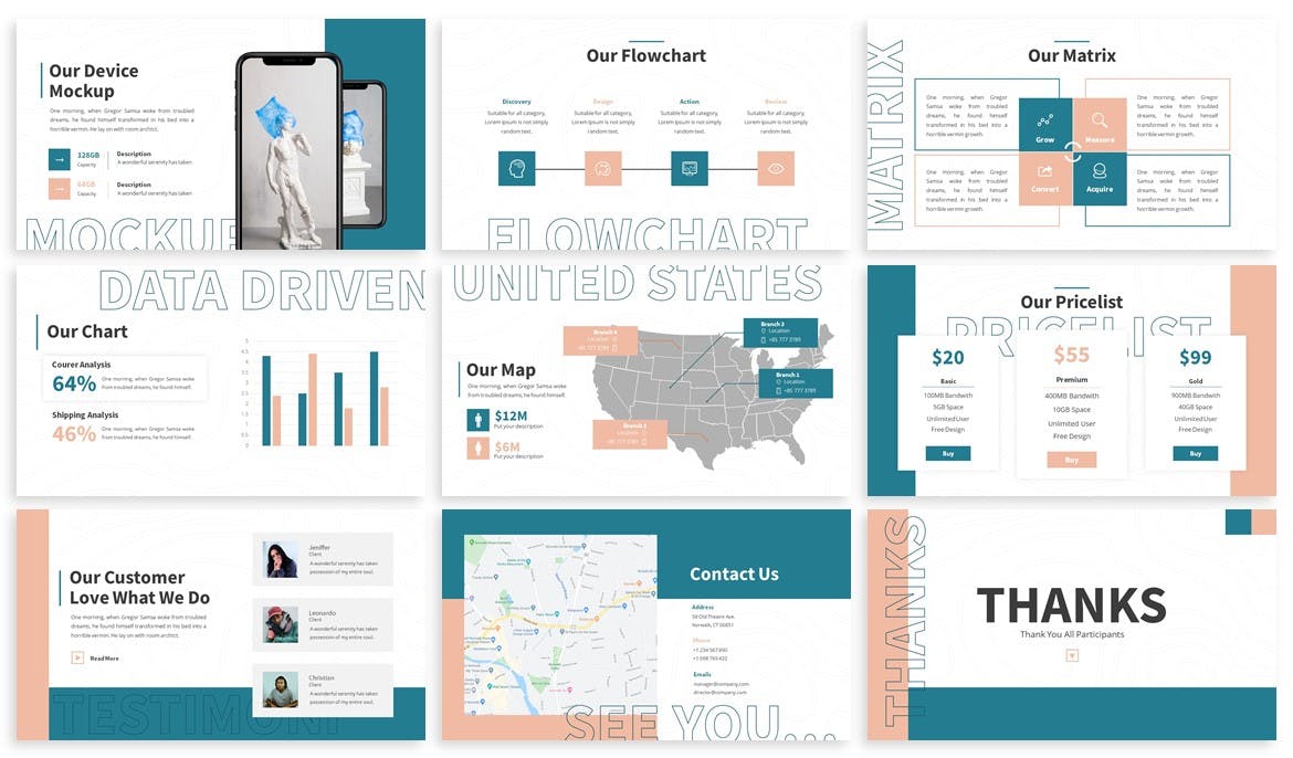 Outbox - Creative Keynote Template
