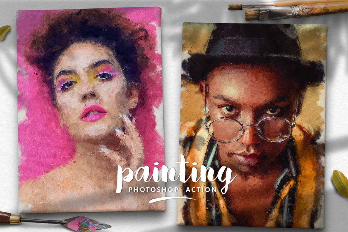 Painting Photoshop Action