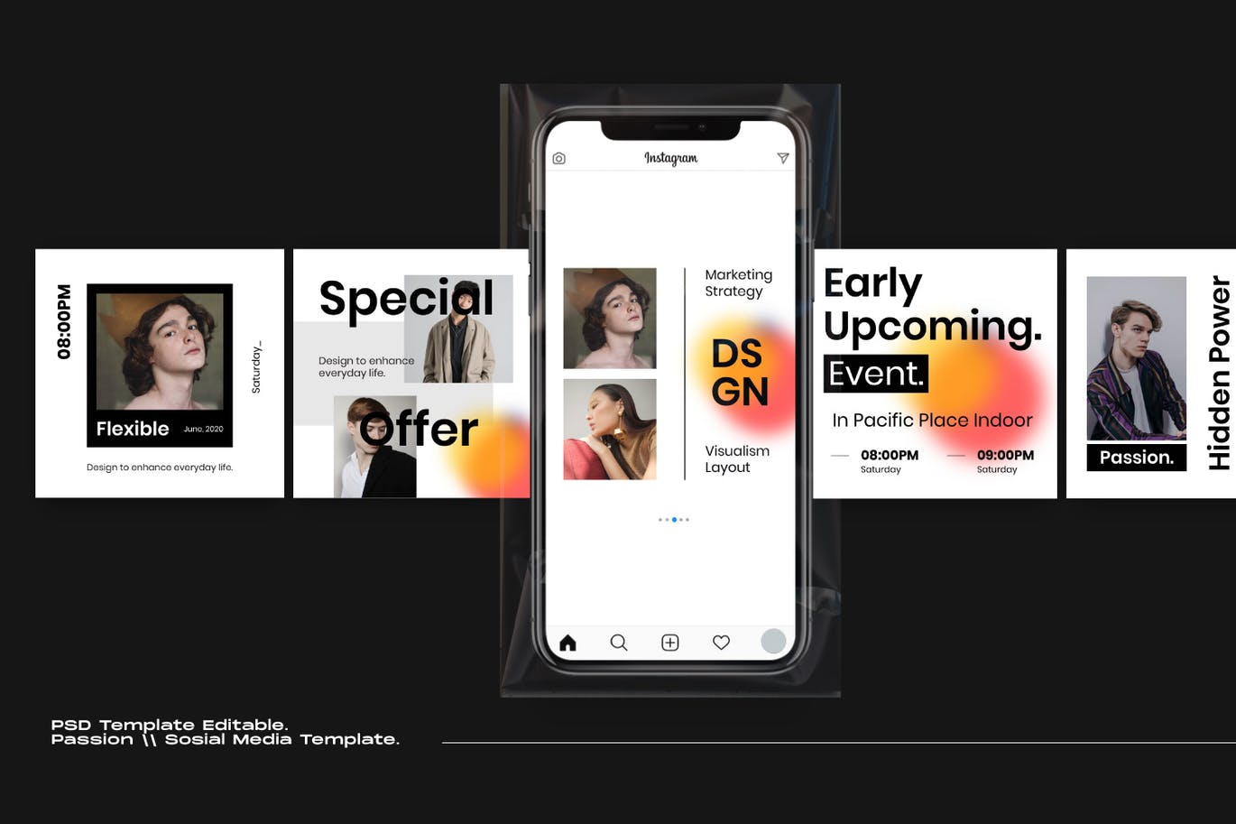 Passion - Insta Story & Post Social Media Vol.1