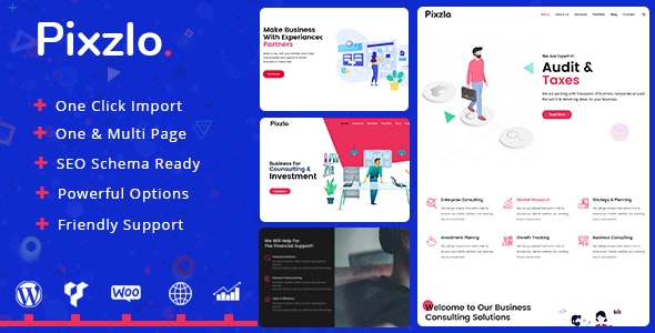 Pixzlo v1.0.8 - creative theme for WordPress professionals