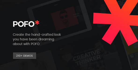 Pofo v1.1.12 NULLED - Creative Portfolio & Blog WordPress Theme